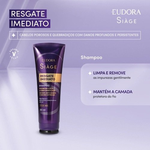 Shampoo Siàge Resgate Imediato 250ml