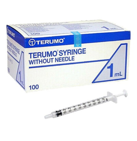 20 x 1cc/ml Terumo Syringe_0