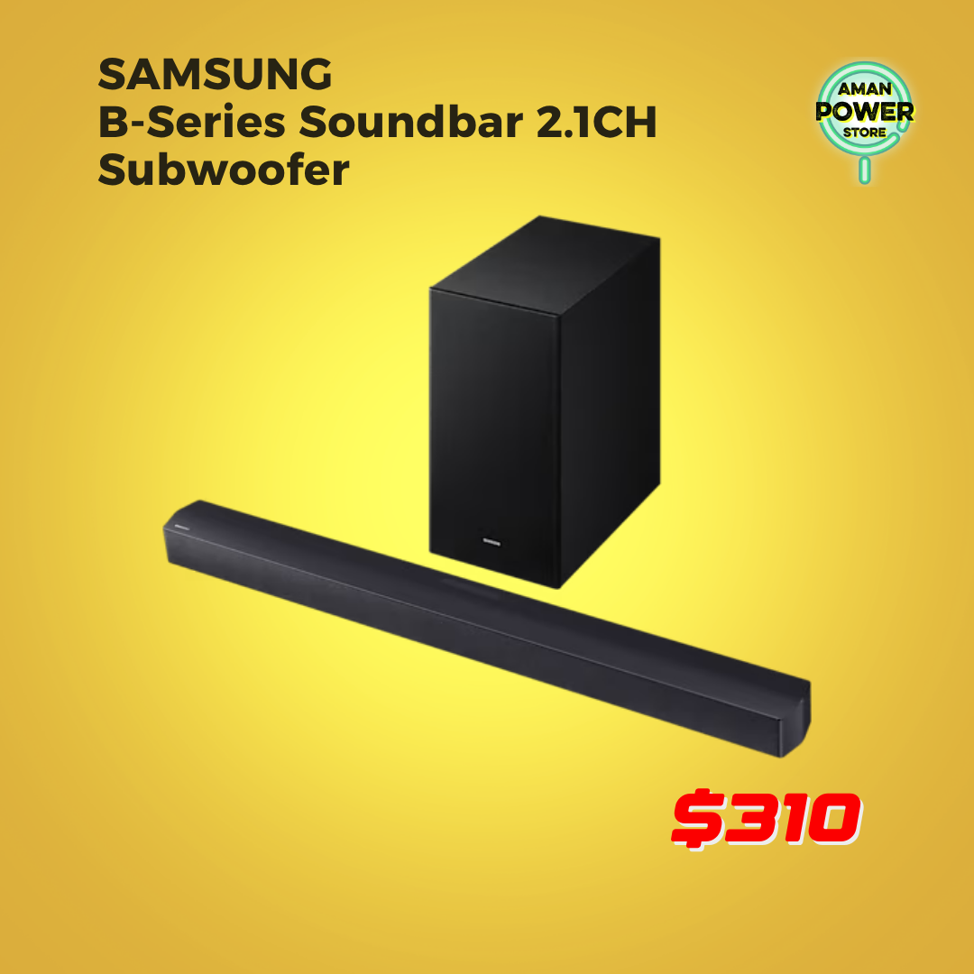 SAMSUNG B-SERIES SOUNDBAR 2.1CH SUBWOOFER
