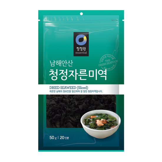 청정원 청정자른미역 (지퍼) DRIED SEAWEED (Sliced) 50g