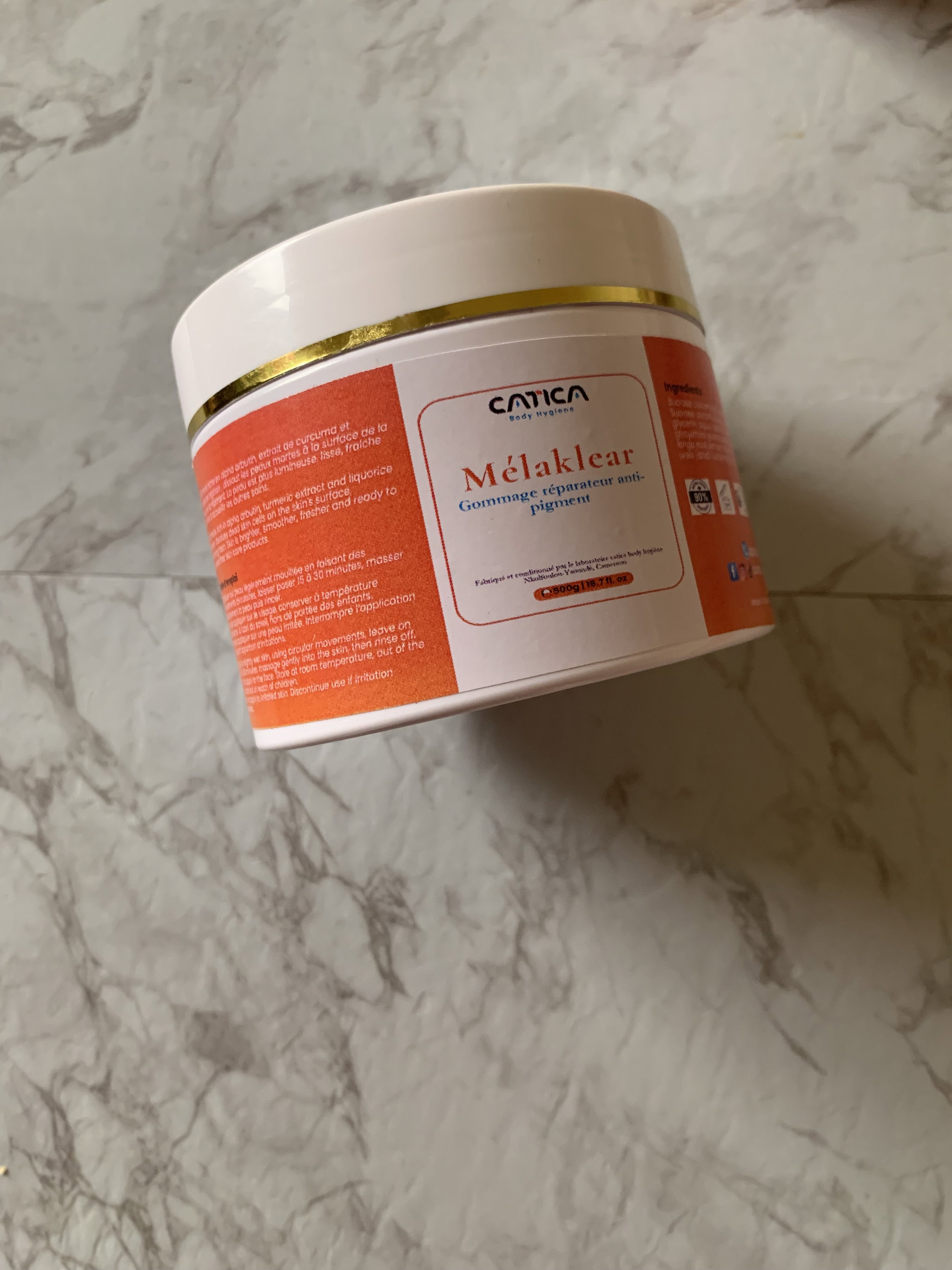 Mélaklear Gommage réparateur anti-pigment_0