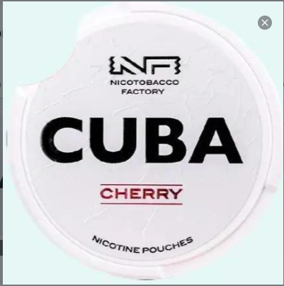 Cuba White Cherry Slim - 10.4 mg/p