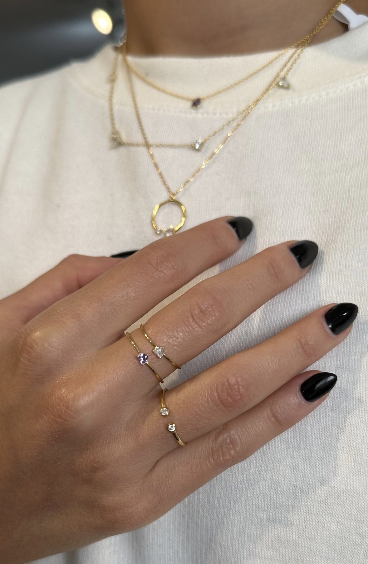 Colors heart ring _3