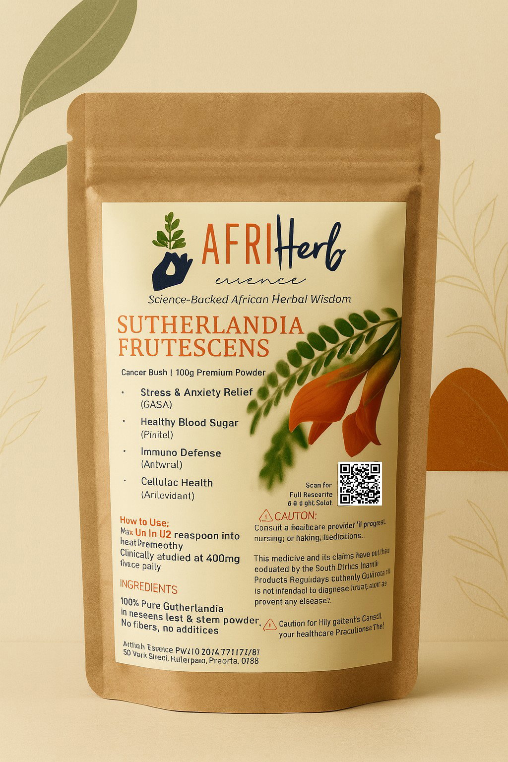 Sutherlandia Frutescens (Cancer Bush)