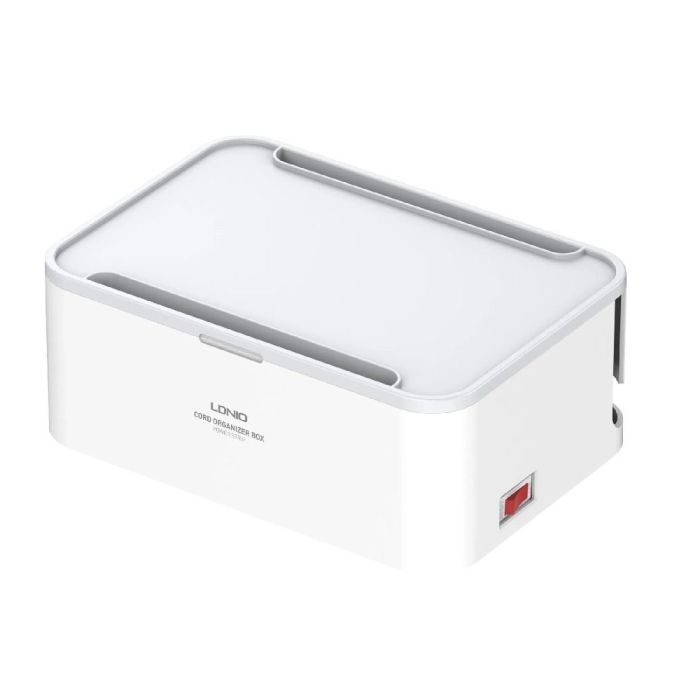 LDNIO SN5310 Storage Box Power Socket Management Power Strip Box With 5 Outlets and 3 Usb Port Power Strip