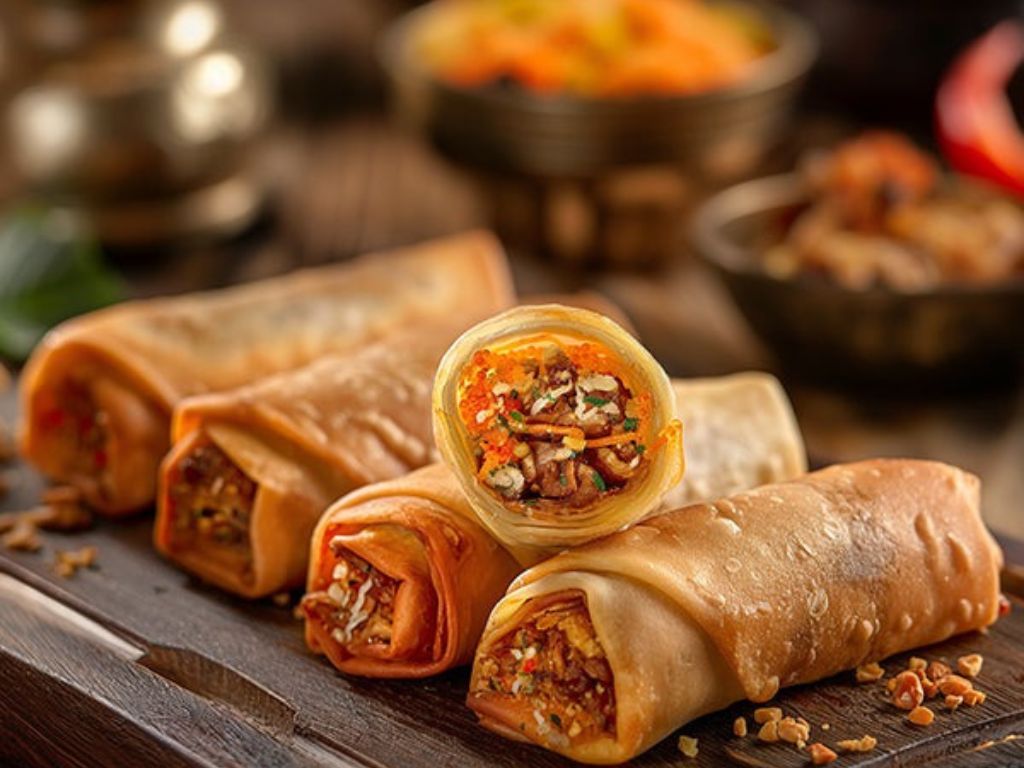 Chicken Spring Rolls (5pcs)🔥