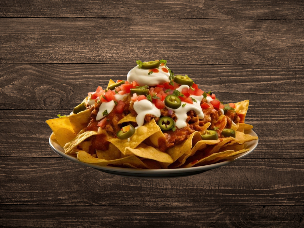 Cheesy Nachos with Salsa Sauce 🧀🌶️_0