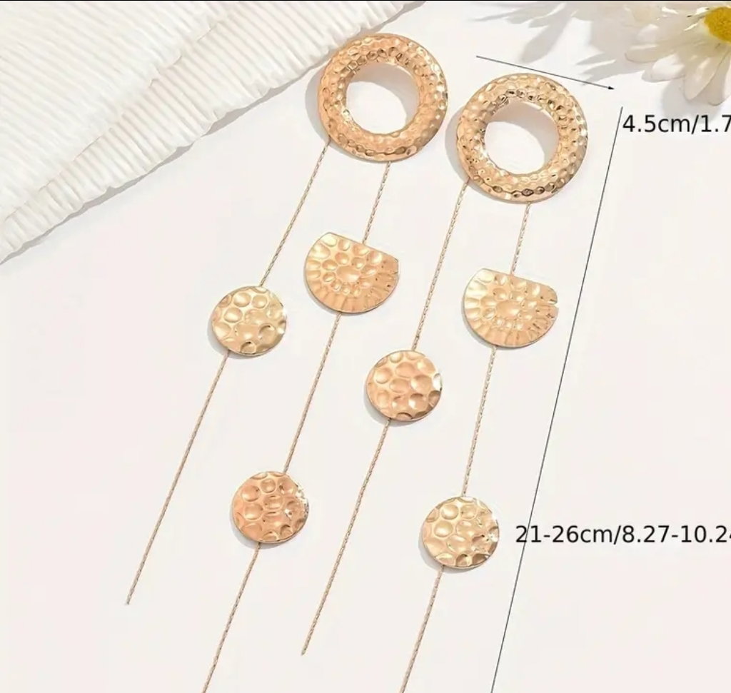 Golden Cascade Earrings_1