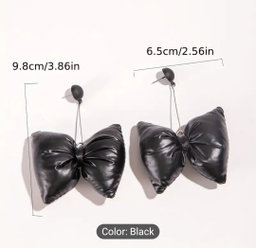 Pillow bow earrings 