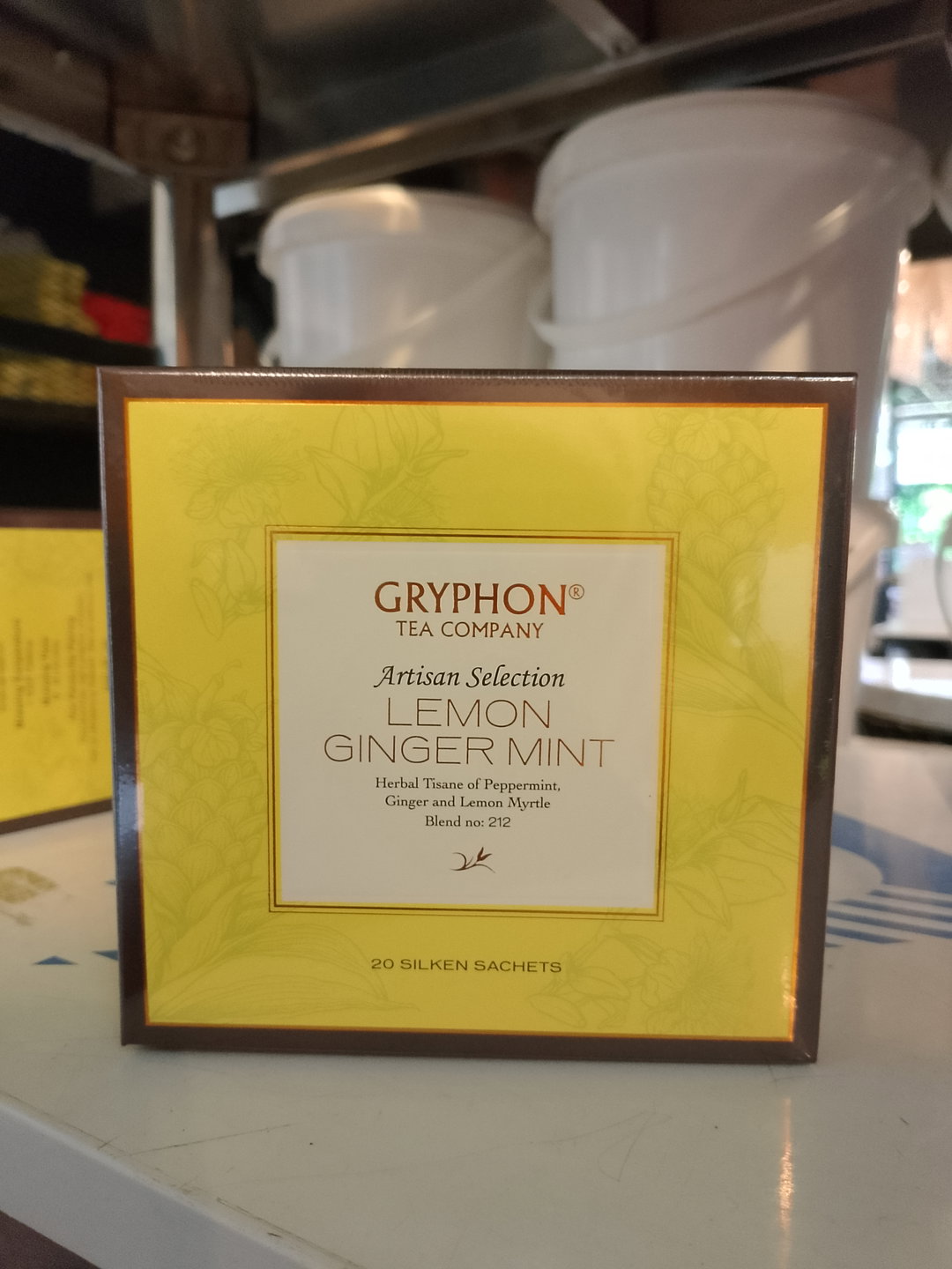 Gryphon Artisan Series - Lemon Ginger Mint (3gm x 20sachet / box)