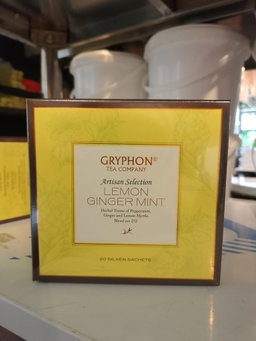 Gryphon Artisan Series - Lemon Ginger Mint (3gm x 20sachet / box)