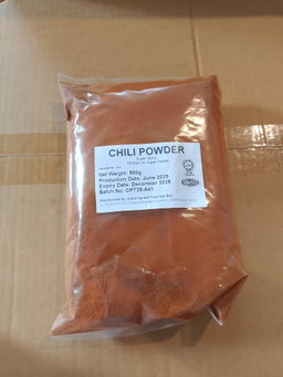 10pots- Super Spicy Chili Powder S2 500gm (pkt)
