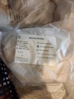 Seasoning - Chicken White (60gm x 10sac / bag)