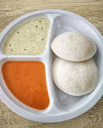 IDLI SAMBHAR AND CHUTNEY - TUESDAY