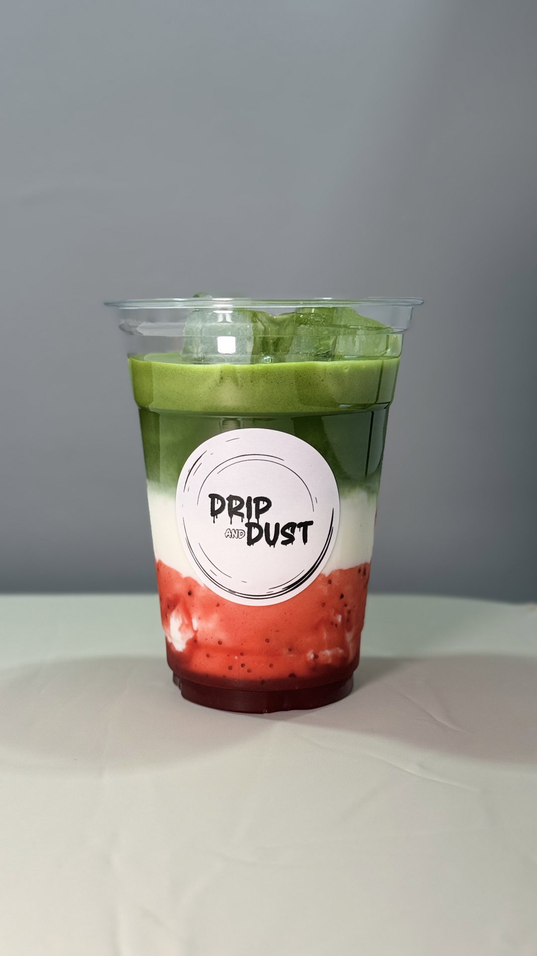 Strawberry Matcha Latte
