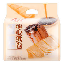 AJI Milk Tea Flavored Egg Rolls 218g