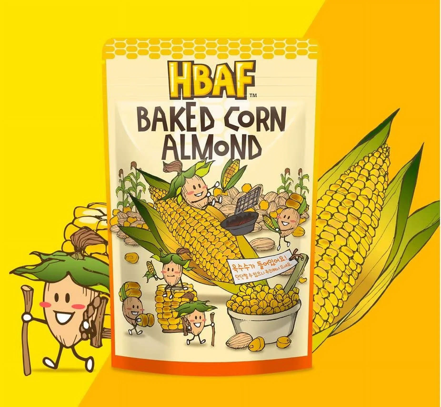 HBAF Baked Corn Almonds 35g_0