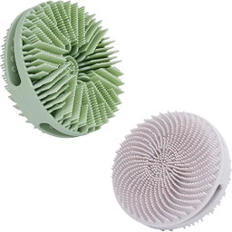 ليفة استحمام سليكون اصلية وجهين silicon bath brush two face