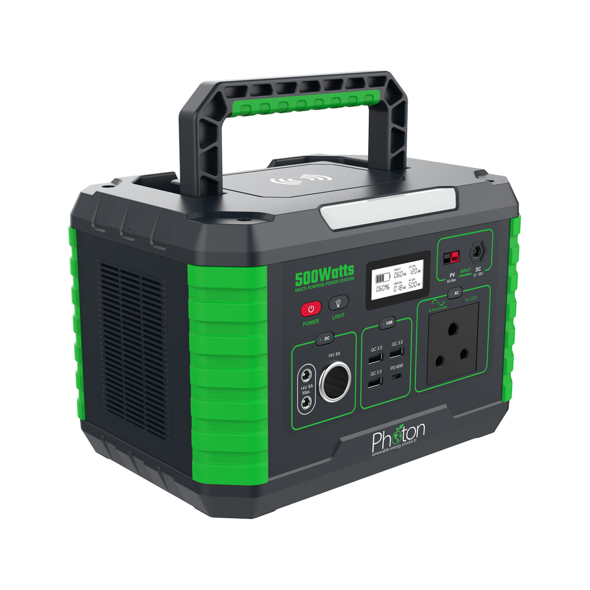 Photon Portable Power Station 500W NON UPS