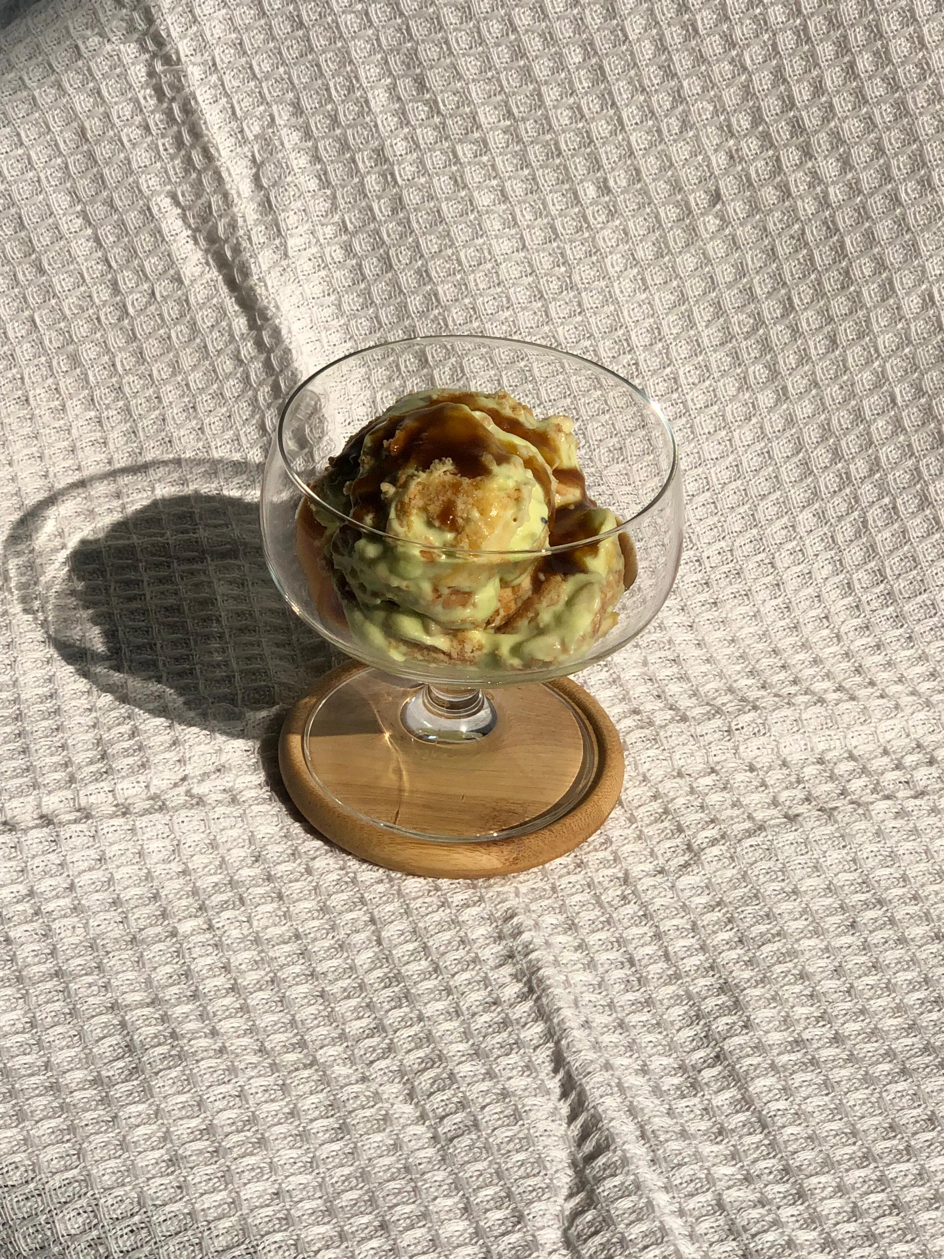 Golden Pandan Banana Pudding (S) _0