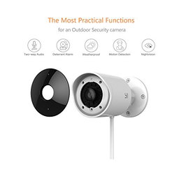 YI Outdoor Stand Alone Camera