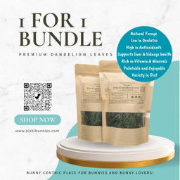 1 For 1 Special Bundle & Value Pack - Premium Dried Dandelion Leaves (35g + 35g & 140g)