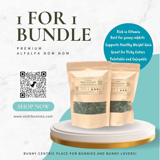 1 For 1 Special Bundle -  Premium Alfalfa NomNom (35g + 35g)_0