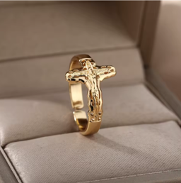 Skyrim – bague ouverte géométrique en acier inoxydable, couleur or, mode minimaliste, bijoux de fête de mariage, cadeau, vente en gros