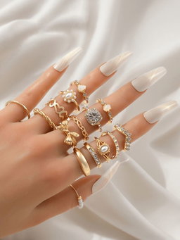 Skyrim – bague ouverte géométrique en acier inoxydable, couleur or, mode minimaliste, bijoux de fête de mariage, cadeau, vente en gros