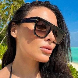 Lunettes de soleil oversize