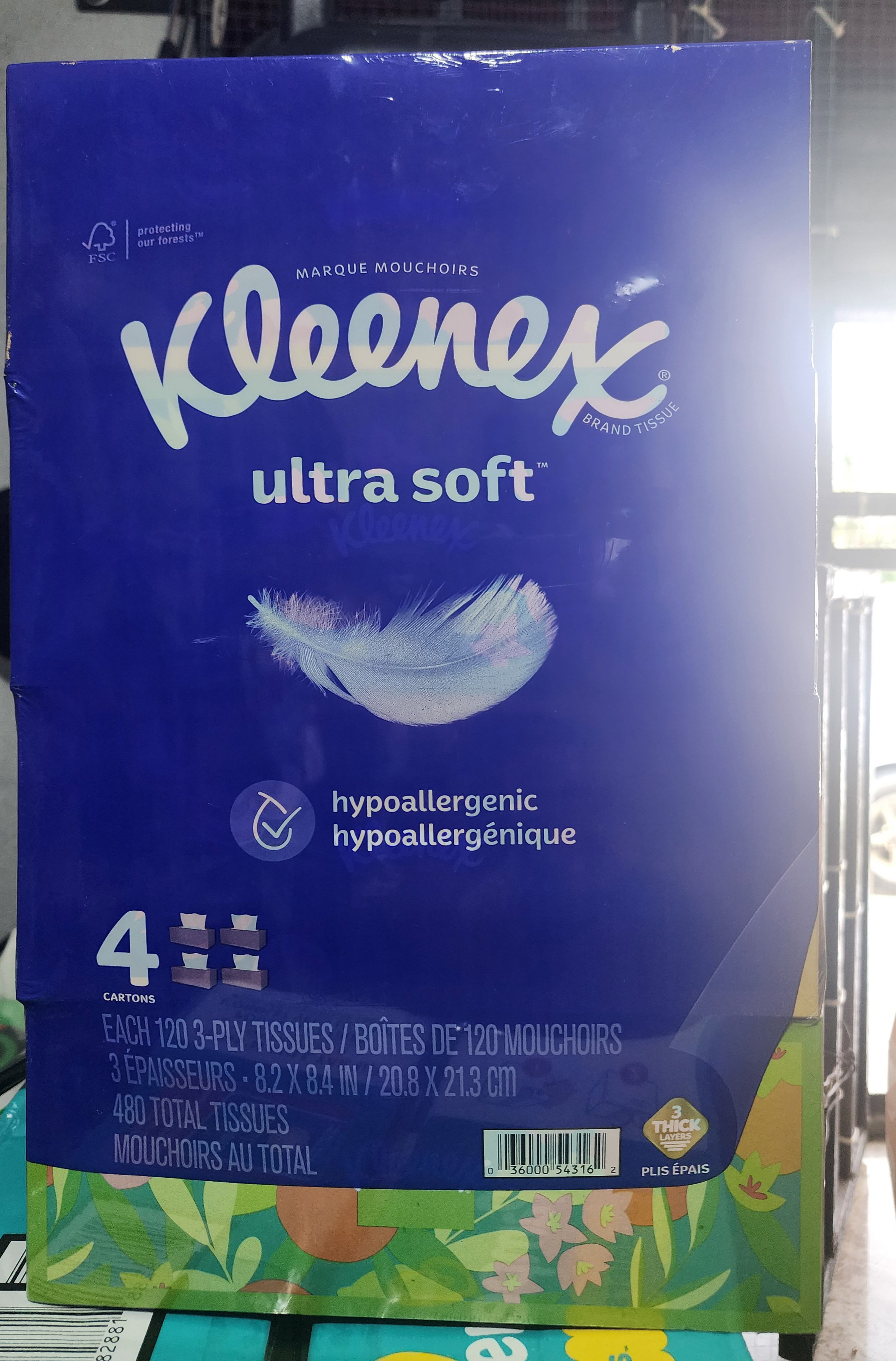Kleenex Ultra soft Tissues, 4-160 2-Ply