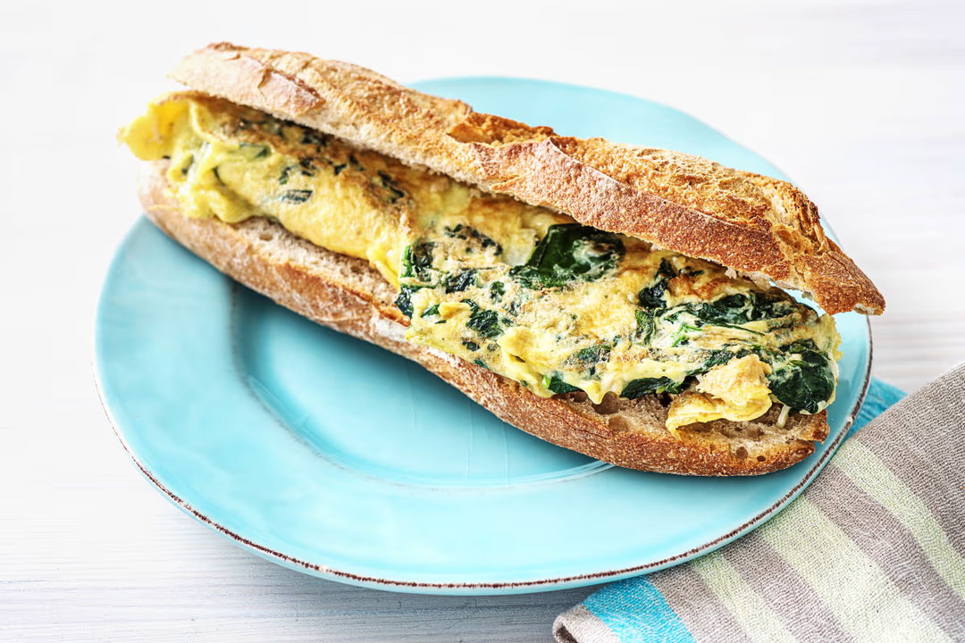Omelette + Pain