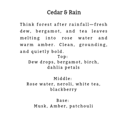 Cedar & Rain