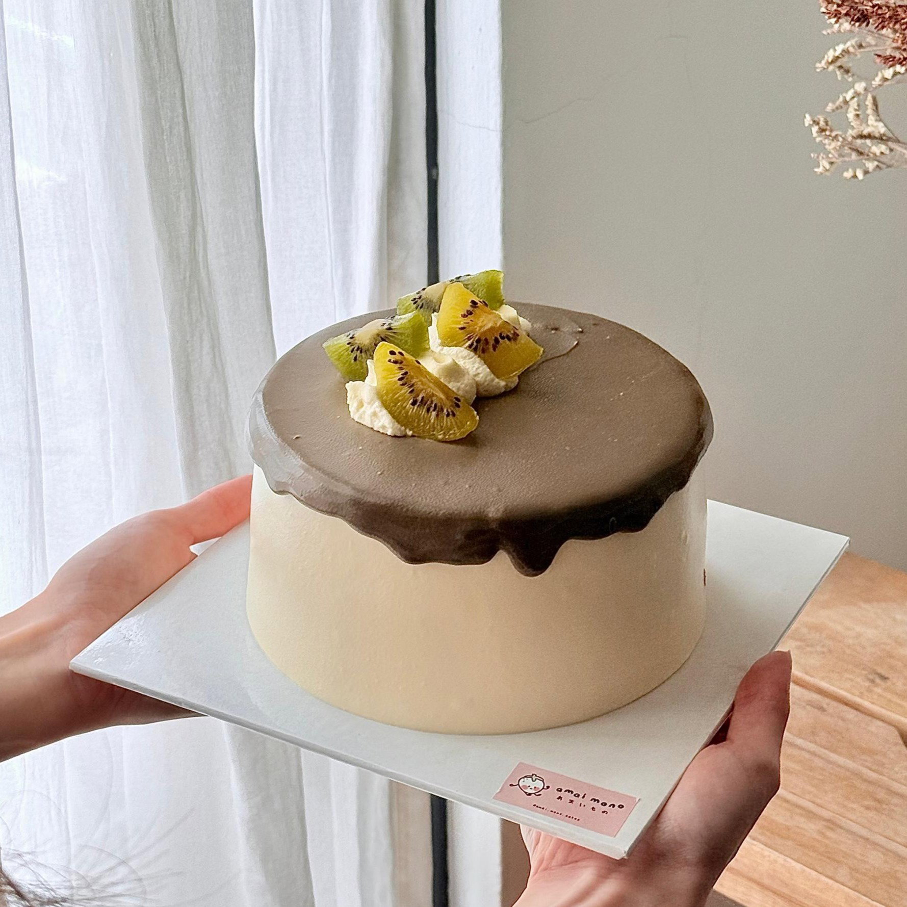 houjicha kiwi shortcake_0