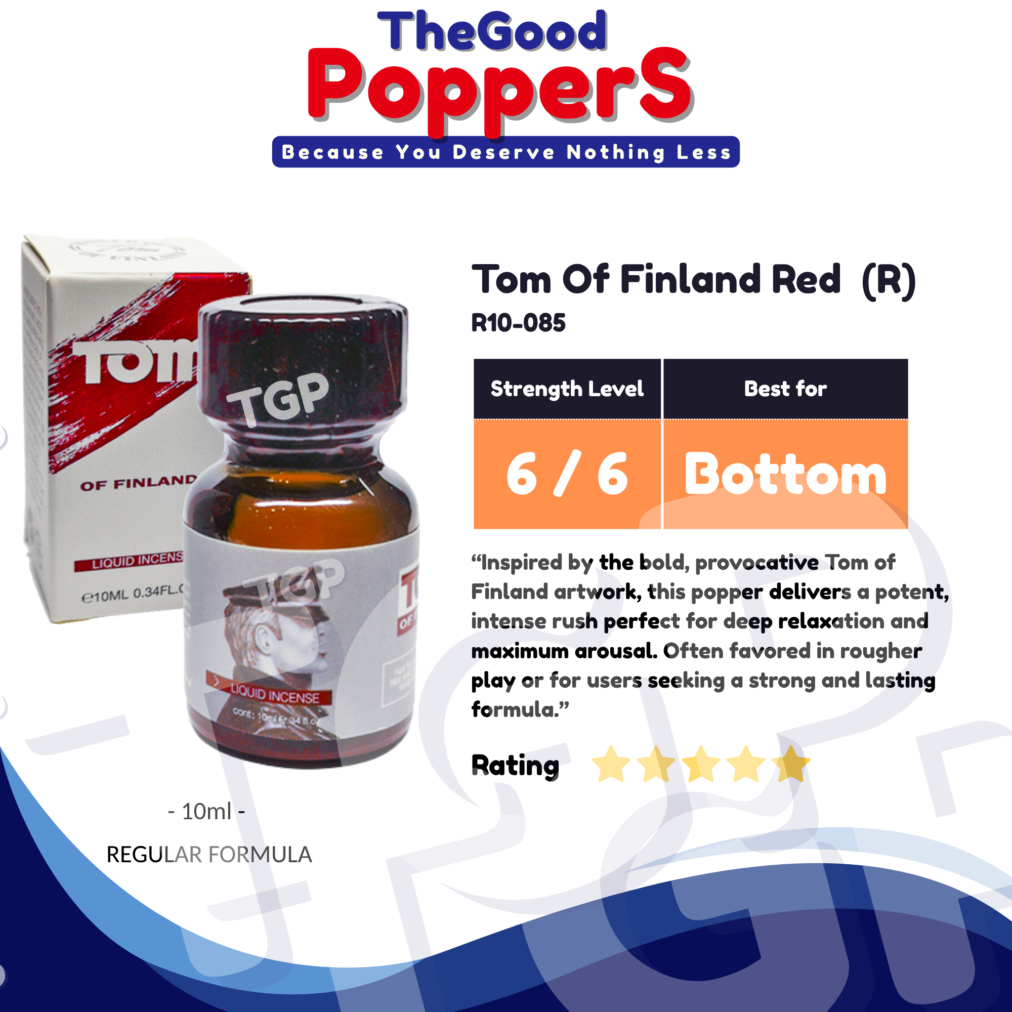 Tom of Finland Red 10ml (R) _0