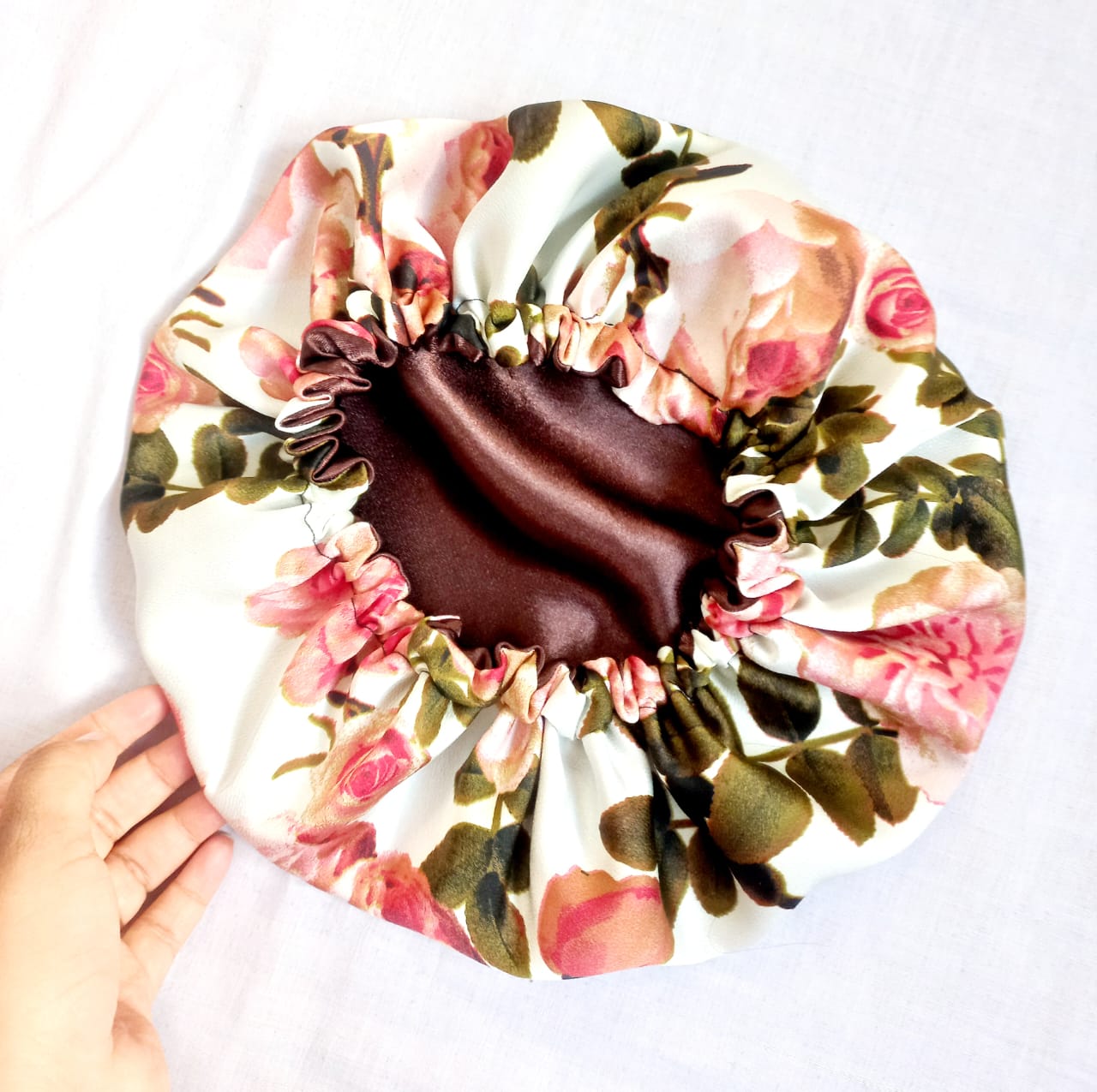 💝 Floral Sleep Cap_2