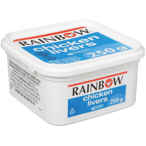 RAINBOW Chicken Livers 250g