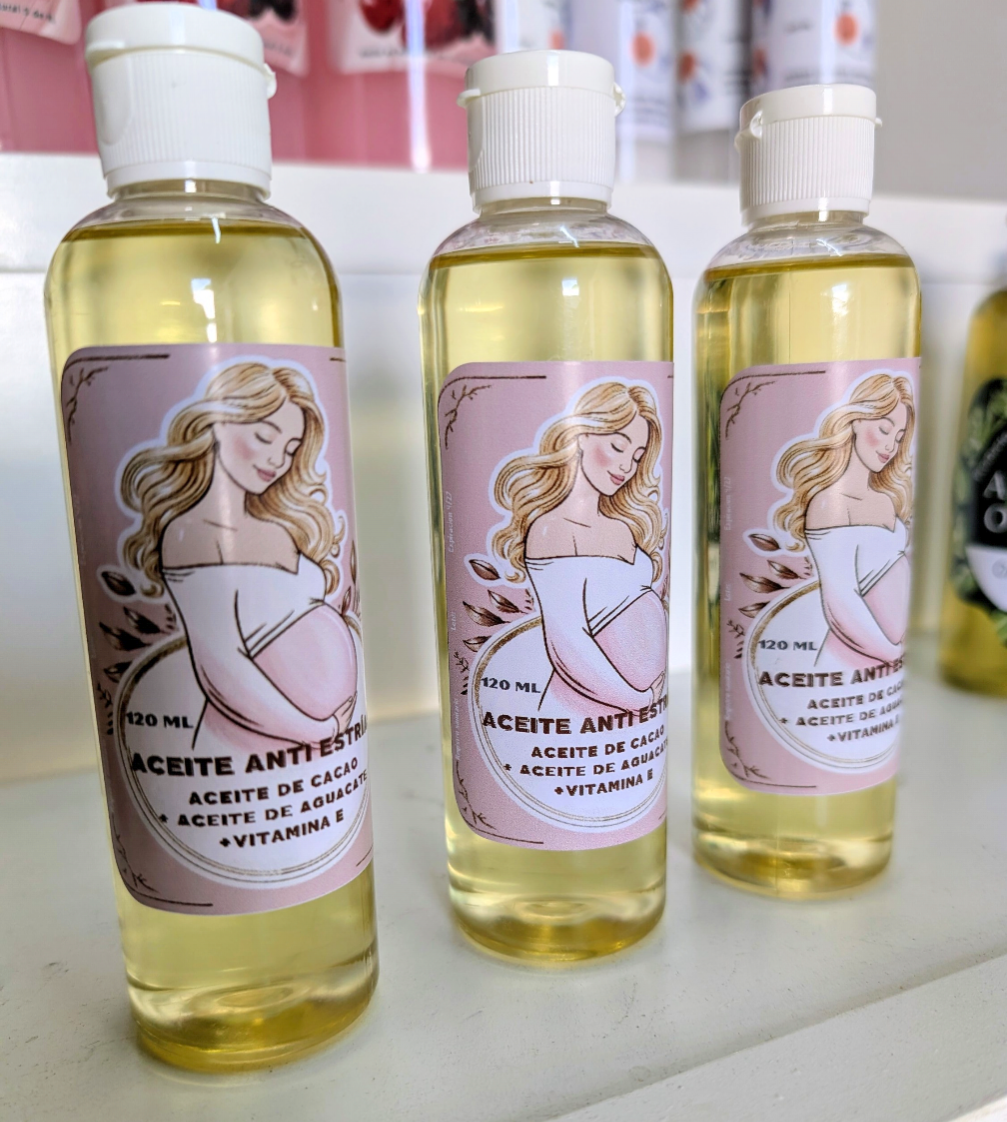 Aceite ANTIESTRÍAS de CACAO USO COSMÉTICO