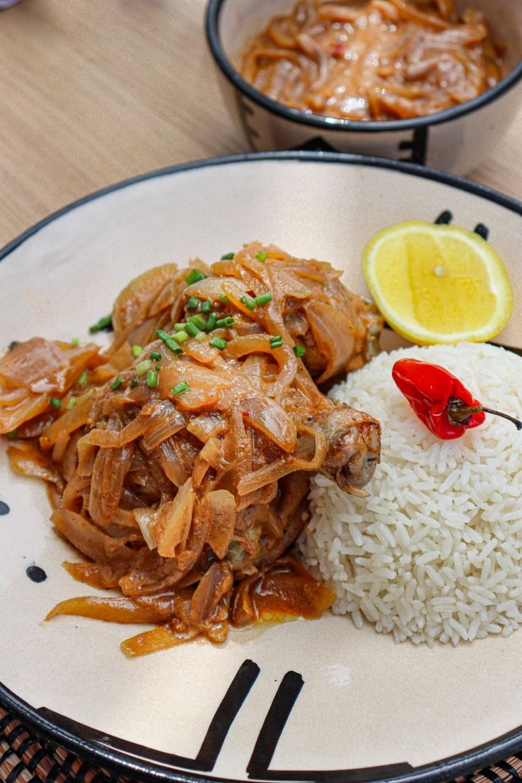 Yassa Guinar ( au poulet )