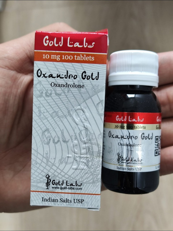 OXANDROLONA 100CPS/10MG – GOLD LABS