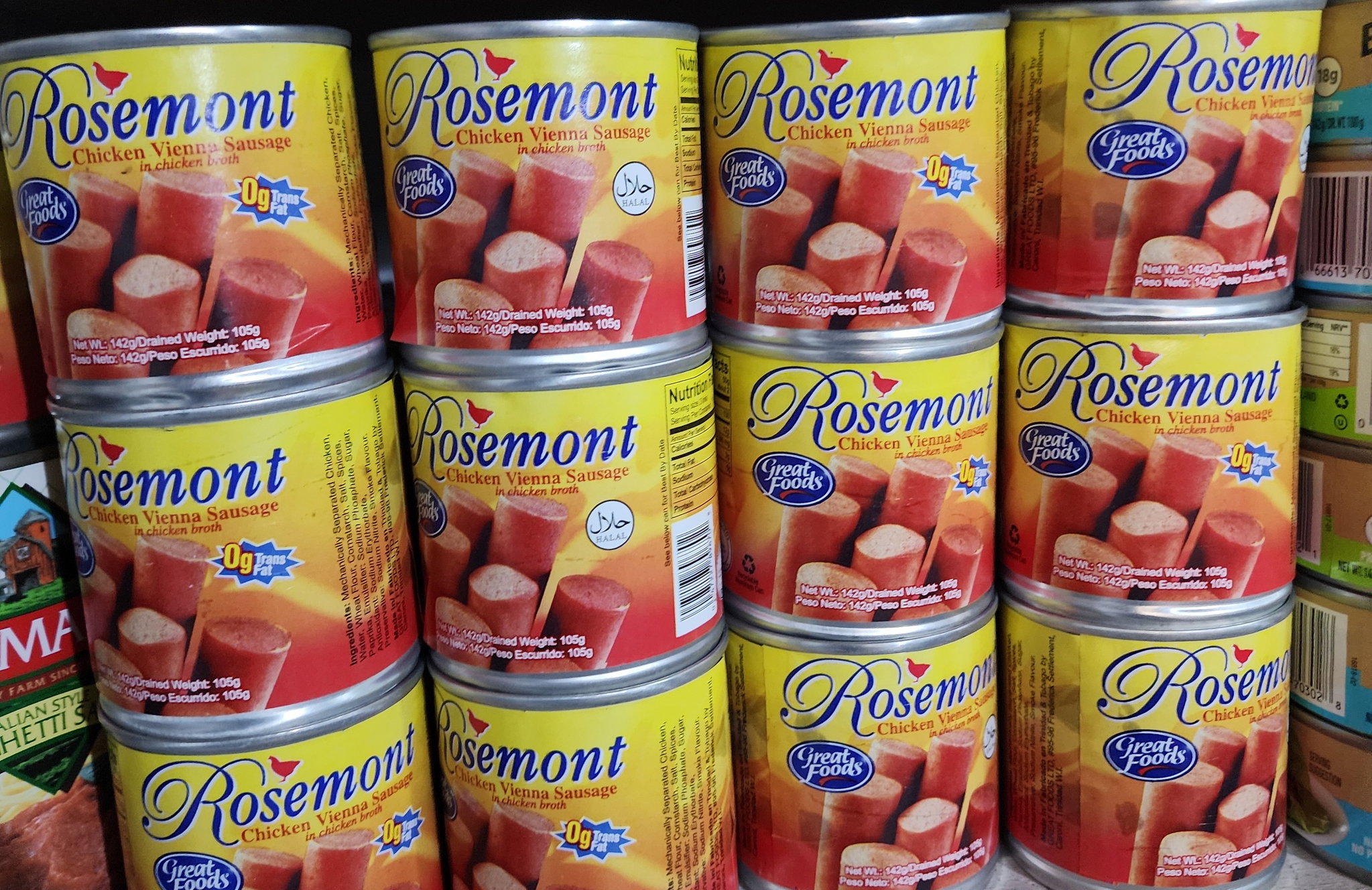 Rosemont chicken Vienna sausage _0