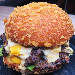 Deep Fried SMASH Burger