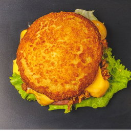 Deep Fried Chicken Burger
