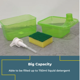 SOAP DISPENSER PUMP DISHWASH (BEKAS SABUN BASUH PINGGAN)