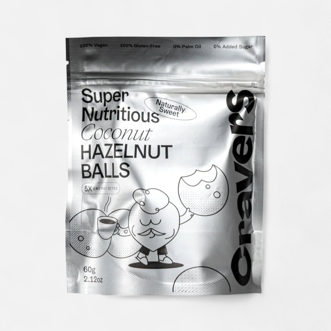 Cravers Coconut Hazelnut Balls 60g