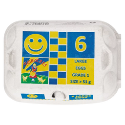 Free Range Large Eggs 6 Pack