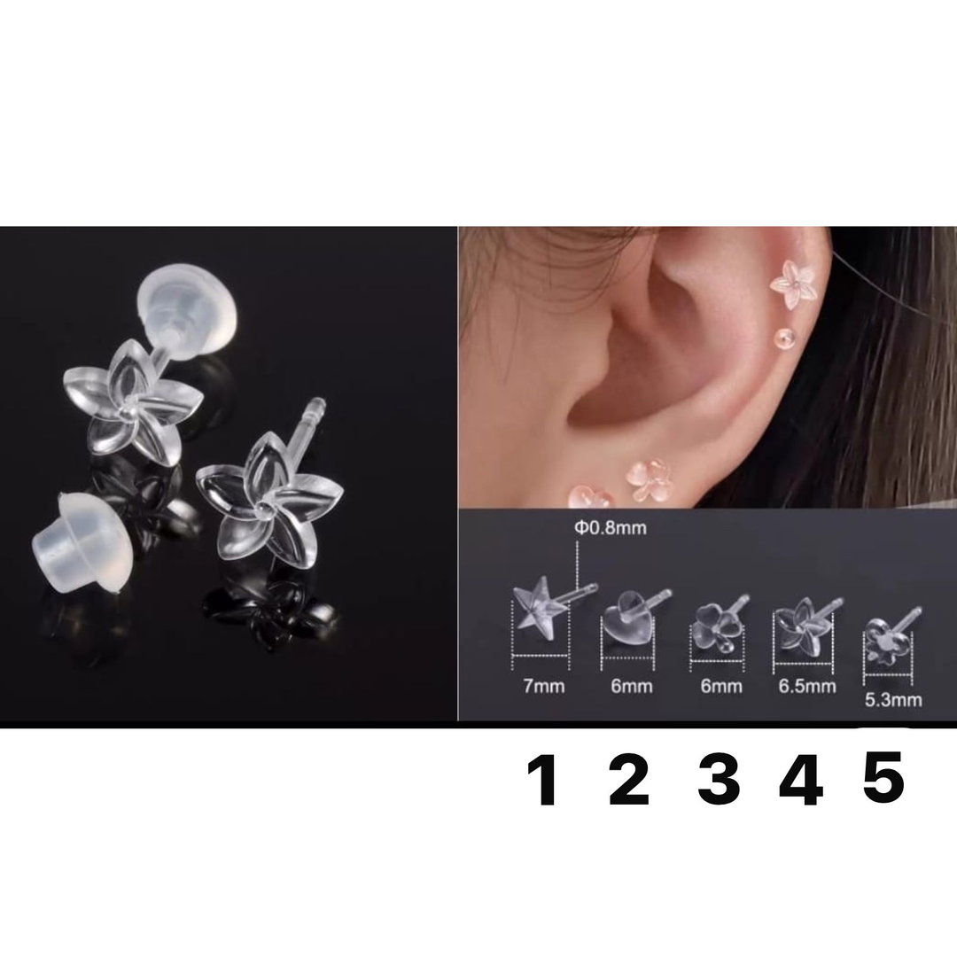 Silicone (nose~ear)