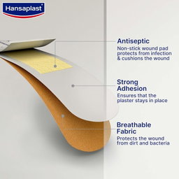 Hansaplast Regular 100+ 40 Strips 