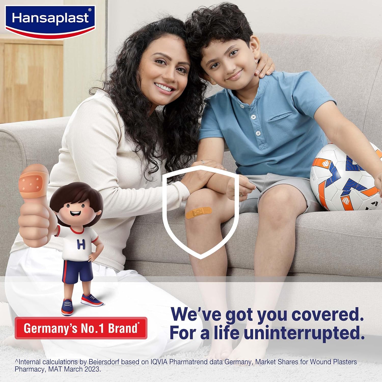 Hansaplast Regular 100+ 40 Strips _4