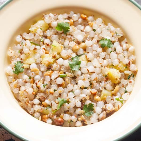 SABUDANA(SAGO) KHICHADI / SABUDANA VADA- MONDAY_0
